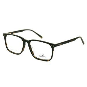 Charles Delon Square Men Havana Plastic Frame